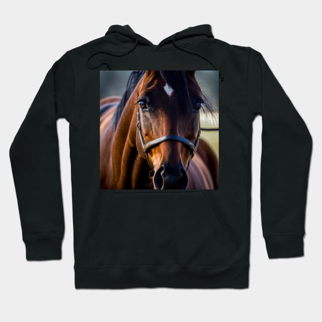 Horses Series Hoodie by VISIONARTIST